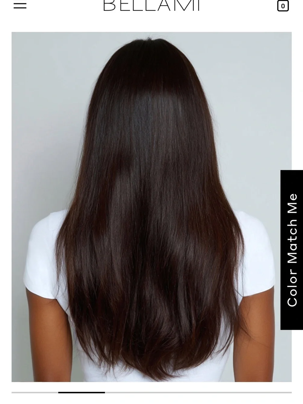 BELLAMI Rich Dark Brown Women's Hair Extensions